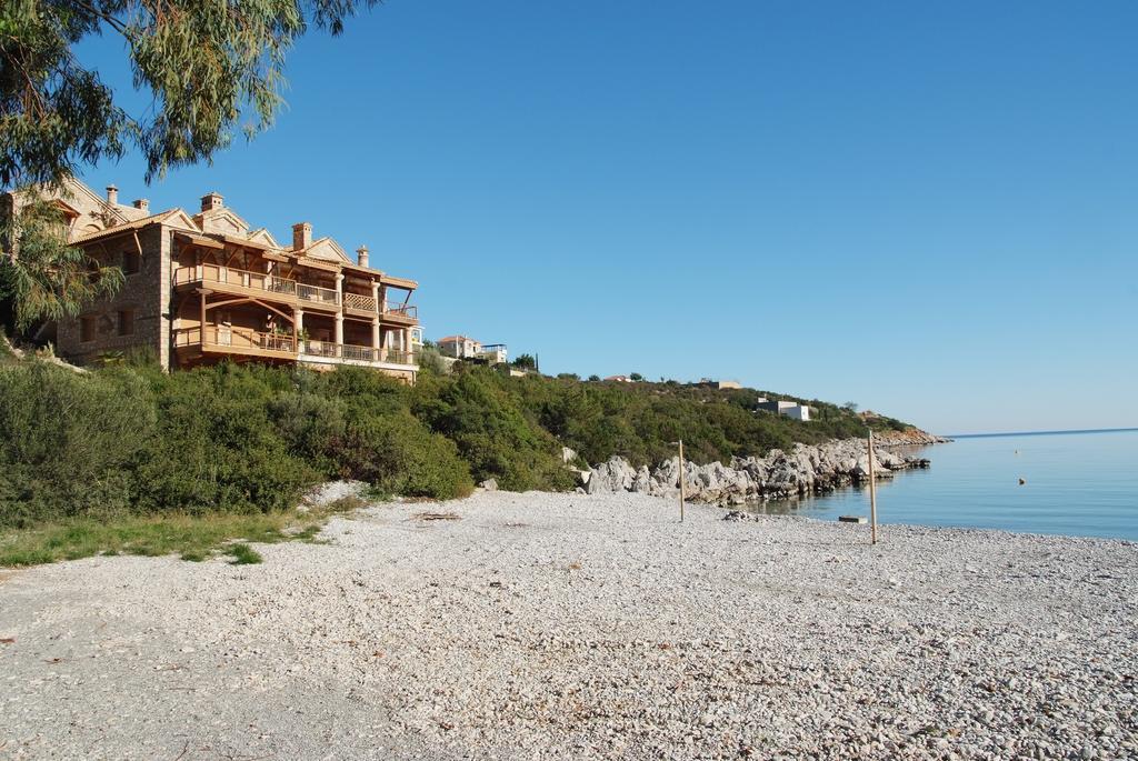 Secret Arcadia Bay - Maisonette Breathtaking Sea & Mountain View-Just On The Beach Agios Andreas  Екстериор снимка